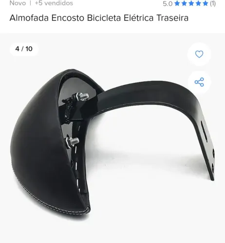 Encosto almofada para scooter elétrica novo!