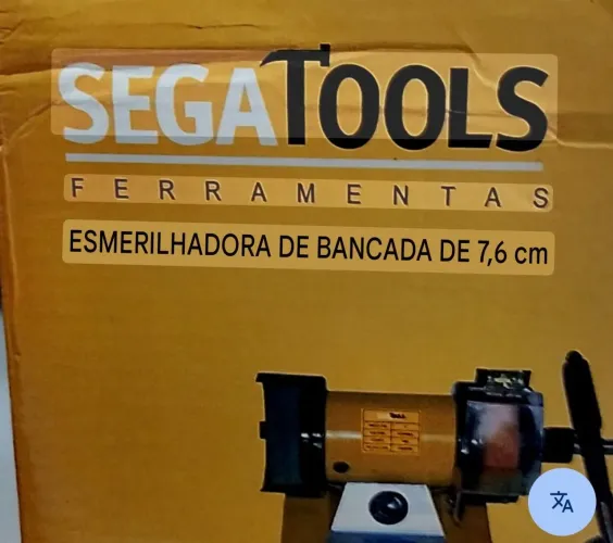 Esmerilhadeira de bancada 7,6mm Sega Tools