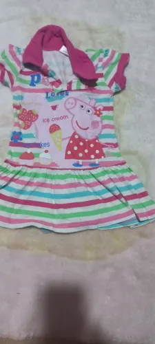Vestido Infantil Peppa Pig