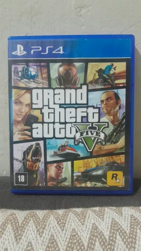 Vendo jogo GTA ps4