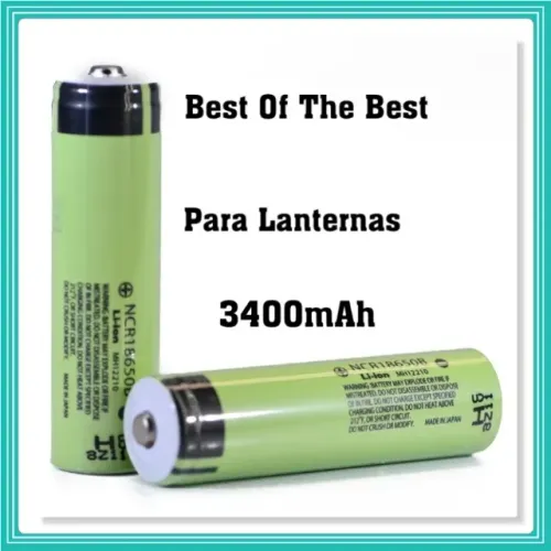 Bateria Panasonic Ncr18650B 3400mah 10a Para Lanternas Original