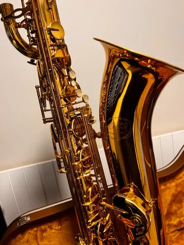 Sax Barítono Jupiter JBS-593 - Eb (com Lá grave) - Usado - SOMENTE VENDA