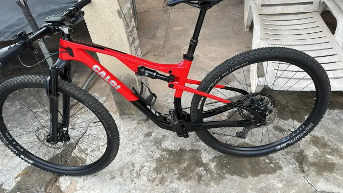 Bike Caloi Carbon Sport FS