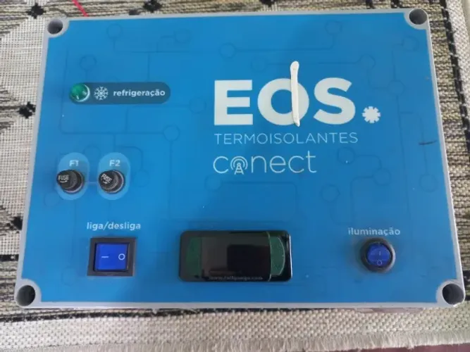 Quadro de Controle de Temperatura para Câmara de Congelamento