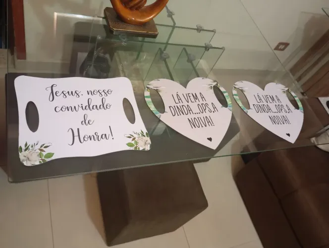 Placas casamento