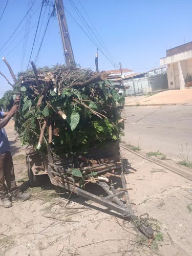 Retirada de entulho móveis velhos resto de obras precisando so chama 