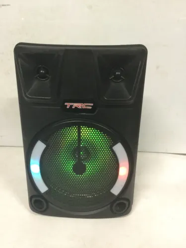 Caixa de Som TRC original bluetooth com iluminação LED