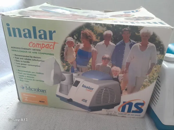 Inalador Compacto Inalar Aerosolterapia