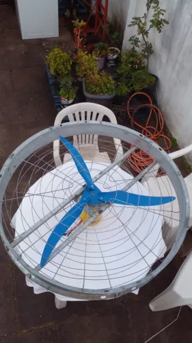 Ventilador industrial para aviario BIG DUTCHMANN, 3 pás, 0,5 CV