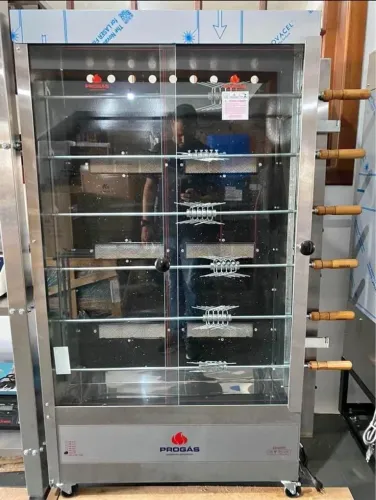 NZ. Máquina de assar frango 6 espetos 70kg PROGÁS