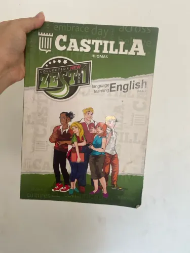 Livro castilla de inglês Zest T1 castilla
