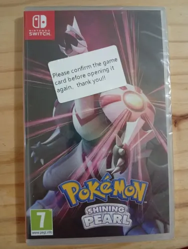 Pokémon Shining Pearl- Jogo LACRADO Nintendo Switch (Faço Envio)