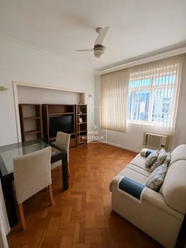 Barão do Flamengo | 3Q | 94m2 | 2 Banheiros | Piso de Madeira - Apartamento à venda no Fla