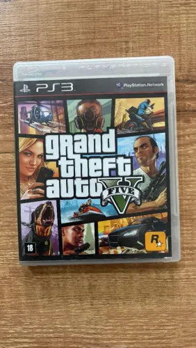 Gta 5 Jogo Ps3 com Mapa