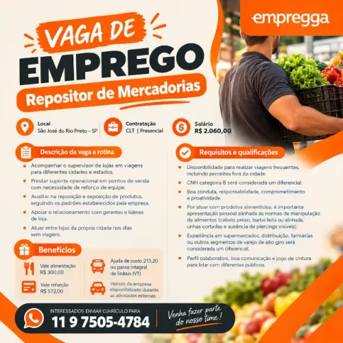 Repositor de Mercadorias