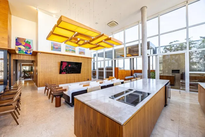Penthouse mobiliada no Gran Excellence com 561 m², 4 suítes e piscina privativa