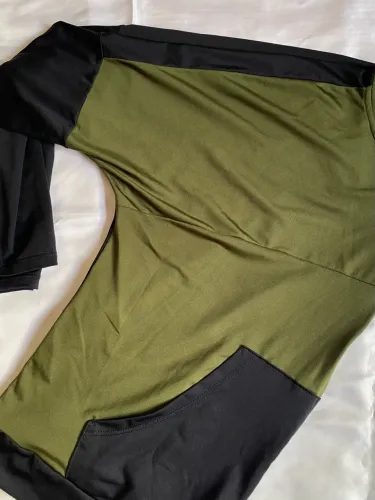 Casaco verde e preto unissex 