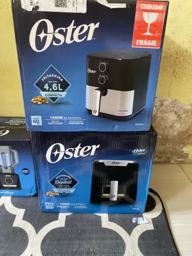 Fritadeira Oster 4,6 litros tenho duas 