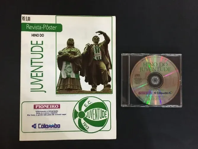 Revista-Pôster Hino do Juventude Homenagem aos 86 Anos + CD Jornal Pioneiro 06/1999