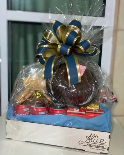 Cesta de chocolate