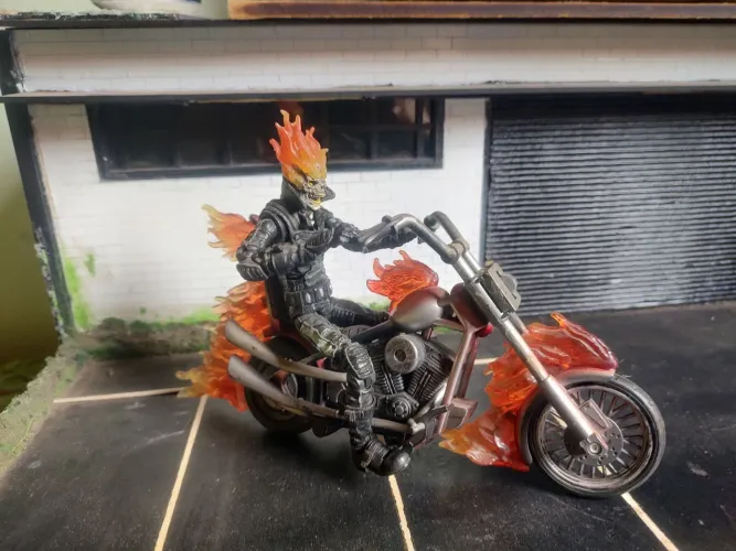 Motoqueiro Fantasma (ghost Rider) Marvel Legends - Toybiz