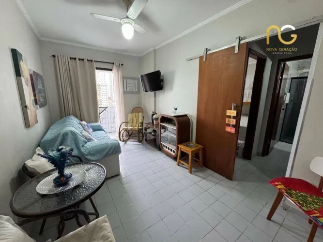 Apartamento com 1 dormitório à venda, 52 m² por R$ 430.000,00 - Canto do Forte - Praia Gra