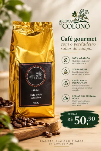Café Gourmet 100% arábica 