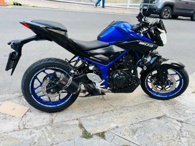 Mt 03 Azul ano 2020 - ACEITO PROPOSTA - passo no crédito com taxa da maquininha ***