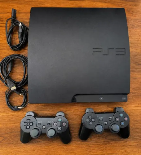 Play 3 muito conservado 2 controles e 1000 jogos.