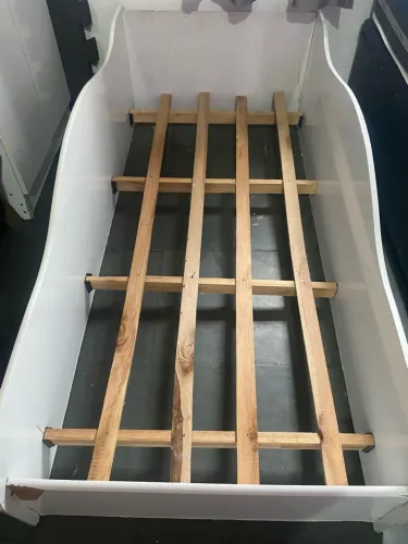 Cama Infantil Montessoriana Branca 
