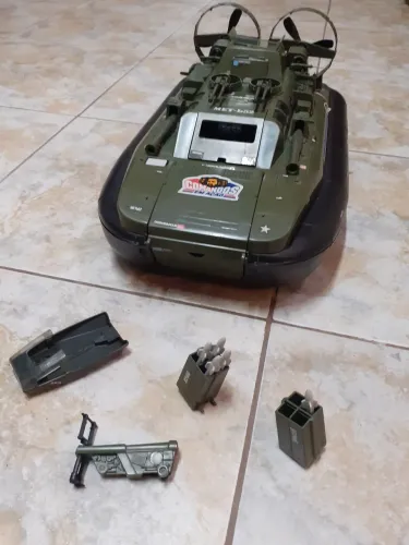 Hovercraft Guarda Costeira Comandos em Ação (Estrela/G.I. Joe anos 80)