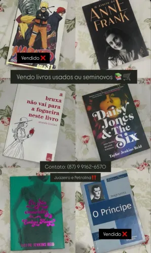 Livros usados ou seminovos