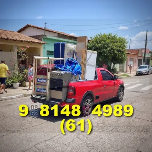 frete rápido, atendimento imediato no Jardim Botânico e Taguatinga!