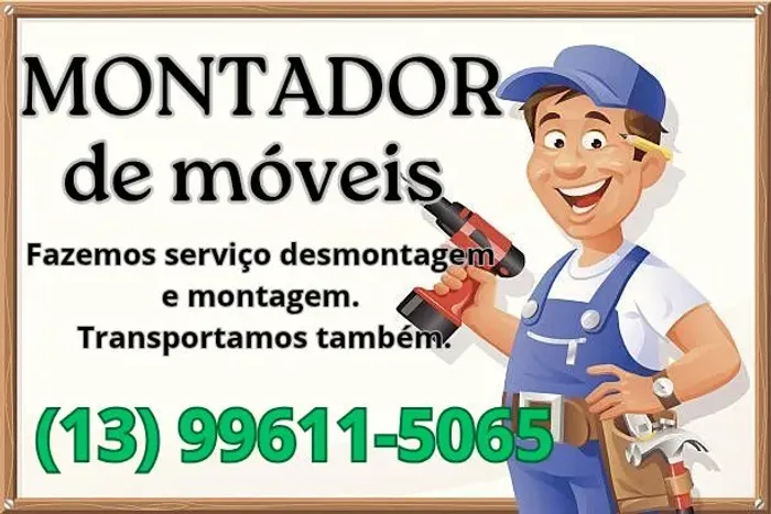 Montagem de móveis e Carreto 