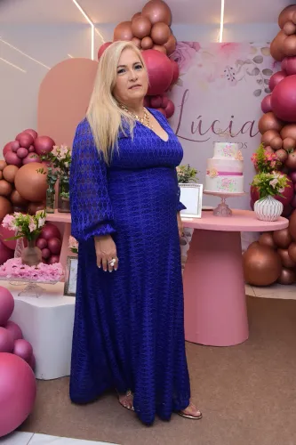 Vestido festa plus size