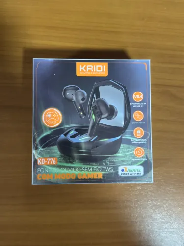 Fone de ouvido Bluetooth Kaidi