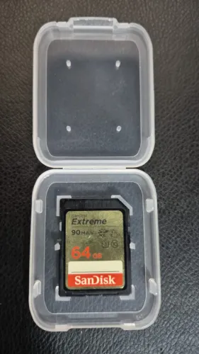 Cartão SD SanDisk Extreme 64GB | 90mb/s