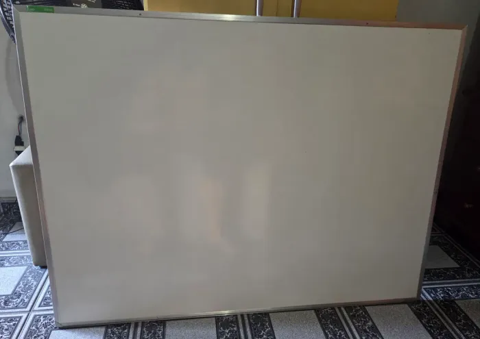 Lousa quadro branco 1.20mtrs c/moldura alumínio 