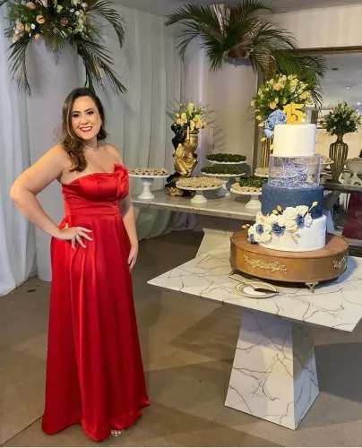 Lindo vestido de festa