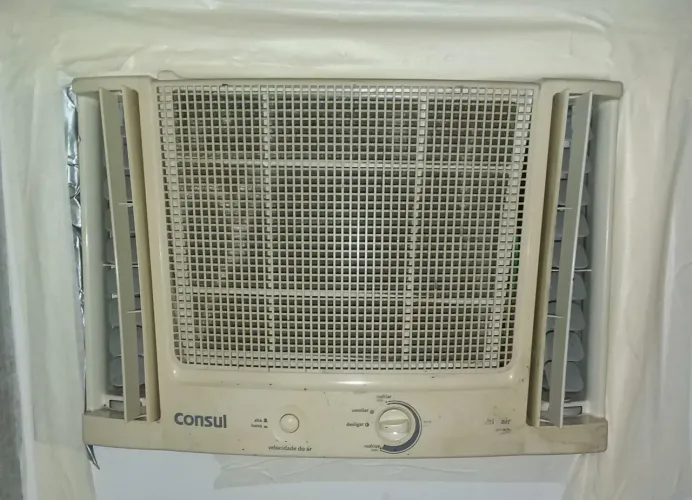 Ar condicionado 7500.Consul. funciona perfeitamente. Mas gela pouco
