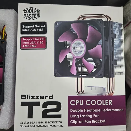 Cooler Master Blizzard T2 P/ Processador Cpu Amd Am4 Ryzen