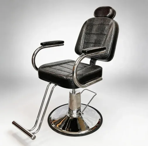 Cadeira barbearia -reclinável