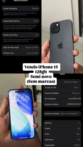 iPhone 15 128gb
