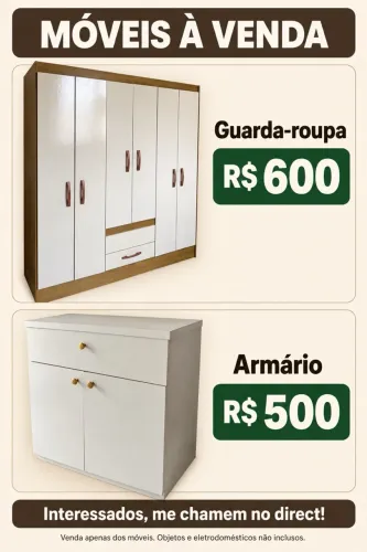 Móveis semi novos