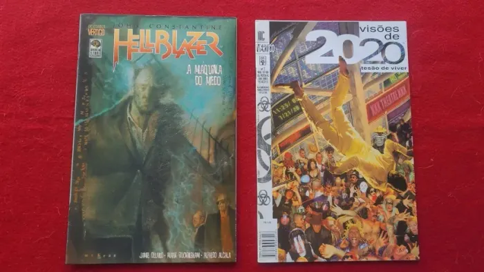 Lote com duas revistas Vertigo
