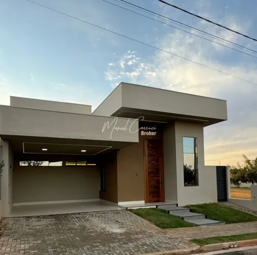 Condomínio Village Provence - Belíssima casa à venda com 3 suítes com closet, área Gourmet