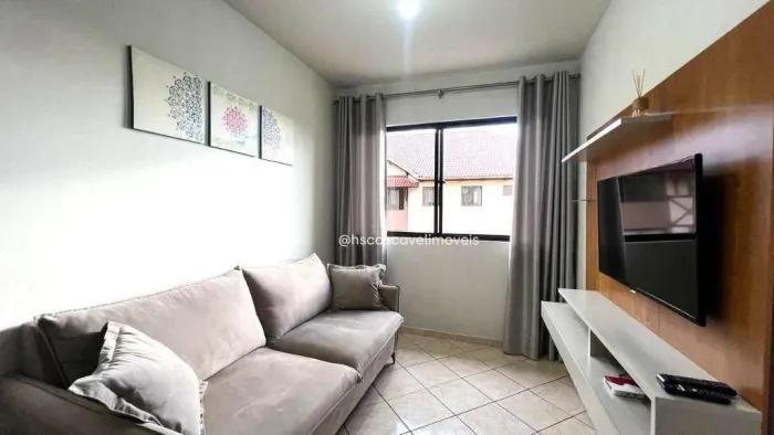 Apartamento com 2 dormitórios para alugar, 52 m² por R$ 2.500/mês - Neva - Cascavel/PR