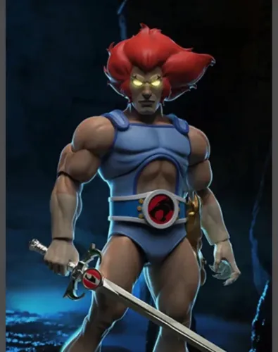Boneco ThunderCats ULTIMATES - Lion-O - Acende Olho