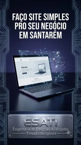 Faço Site Simples pro seu Negócio ? Santarém e Região<br>