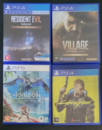 Jogos de Playstation 4/5 (Preços de cada na descrição)